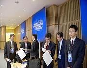 Descrizione: La delegazione cinese al G20 di Parigi